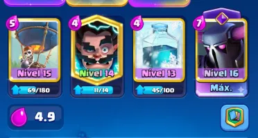 Conta de Clash Royal tops