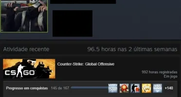 CS GO CONTA GLOBAL COM PRIME
