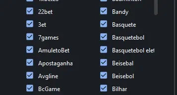Código fonte aplicativo de arbitragem esportiva (python)