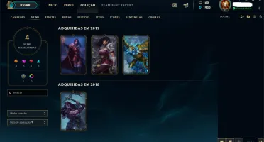 Conta LoL DIAMANTE 2