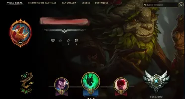 Conta lol Criada na season 4 prata 2