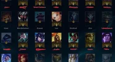 Conta lol Criada na season 4 prata 2