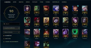 Conta lol diamante
