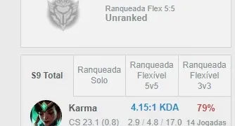 Conta lol diamante