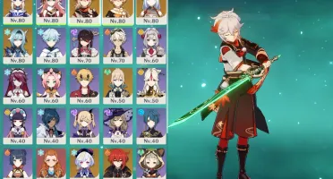 Kazuha - Kokomi - Eula - Jade - AR 53