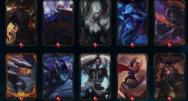 Conta no lol, 413 skins, ultimates lendarias e miticas
