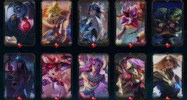 Conta no lol, 413 skins, ultimates lendarias e miticas