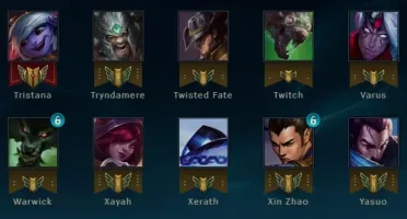 Conta Lol Unranked 70 campeões 25 skins