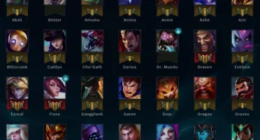 Conta Lol Unranked 70 campeões 25 skins