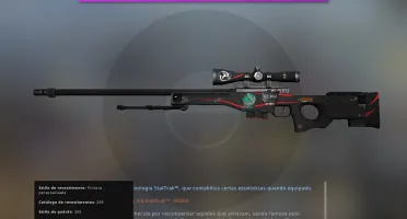 AWP (StatTrak™) | Linhas Vermelhas