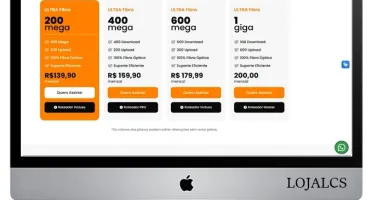 Templete site wordpress para provedores de internet