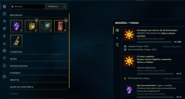 CONTA COM TODOS CONTEUDOS DO MUNDIAL + SKIN LENDÁRIAS