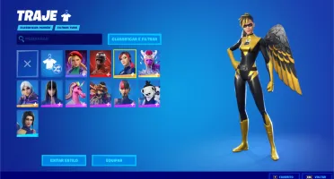 Conta Fornite skin lenda dos jogos