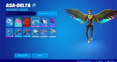 Conta Fornite skin lenda dos jogos