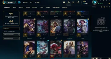CONTA MESTRE GANHANDO 27+ POR GAME