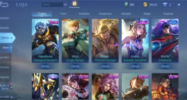 Conta mobile legends Brabaa