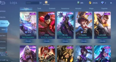 Conta mobile legends Brabaa