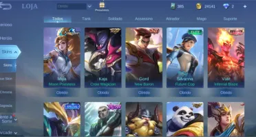 Conta mobile legends Brabaa