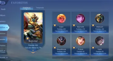 Conta mobile legends Brabaa