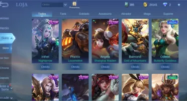 Conta mobile legends Brabaa