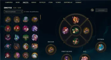 Conta Diamante 2 com TODOS os champs e 275 Skins