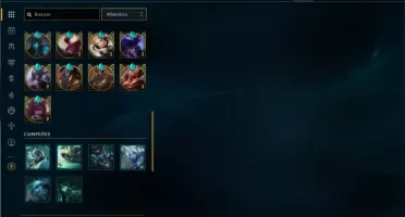 Conta Diamante 2 com TODOS os champs e 275 Skins