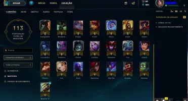 CONTA PLAT 2 (UPANDO PRO D5) 36 CHAMPIONS