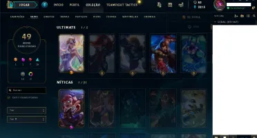 Conta de Lol