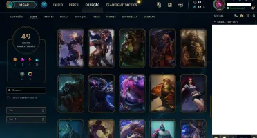 Conta de Lol