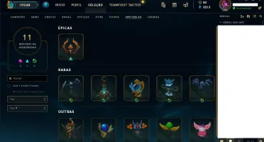 Conta de Lol