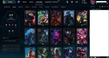 Conta de Lol