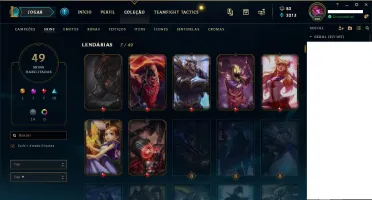Conta de Lol