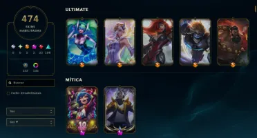 Conta League of Legends e Valorant