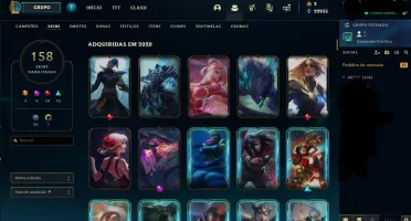 CONTA MESTRE + (SEASON 11) RAKING 600+ / 2 SKINS DE GEMA