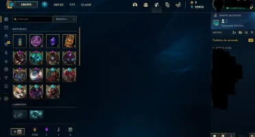 CONTA MESTRE + (SEASON 11) RAKING 600+ / 2 SKINS DE GEMA