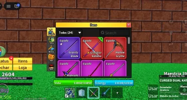 🔥 Conta Blox Fruits Lvl 2600 Max + God Human + Cdk + Shark