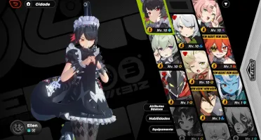 Zenless Zone Zero. Ellen+Koleda conta lv8.