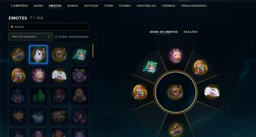 Unranked com 30 Champs e 9 Skins