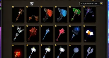 Conta de World of Warcraft 2011 com tigre spectral e brutos