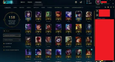 Conta LOL / OURO I / 75 PDL