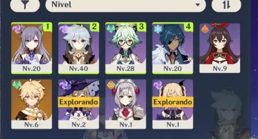 Conta Genshin impact Kging + 2 constelção OP AR 20