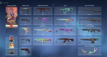 Conta de valorant e lol com karambit velocity e mais