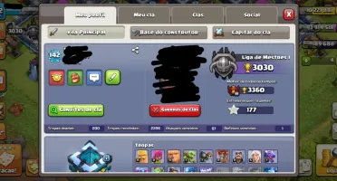 Conta Clash royale CV 12 FULL E ACESSO