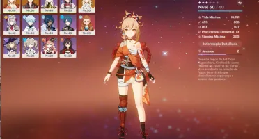 Genshin Impact  LVL 33 [YOIMIYA][CHILDE C1][ORAÇAO PERDIDA]