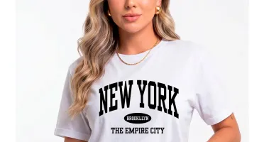 Camiseta Feminina Estampa Digital Variadas Malha Poliéster
