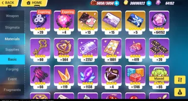 Honkai Impact Lv 71 Palatinus Equinox,Asuka,Hos