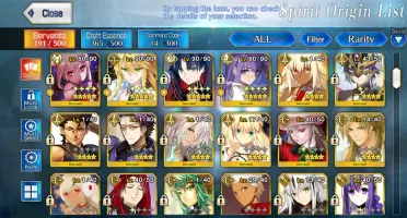 [NA] Fate Go Account 26 Ssr!!