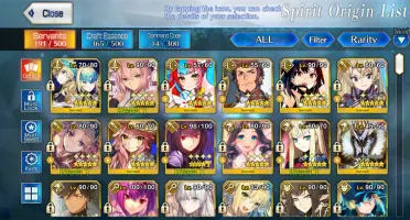 [NA] Fate Go Account 26 Ssr!!