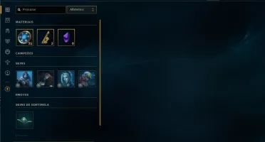 CONTA LEAGUE OF LEGENDS LV30 UNRANKED