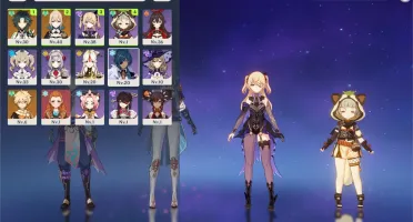 GENSHIN IMPACT CONTA COM XIAO+JEAN AR 21